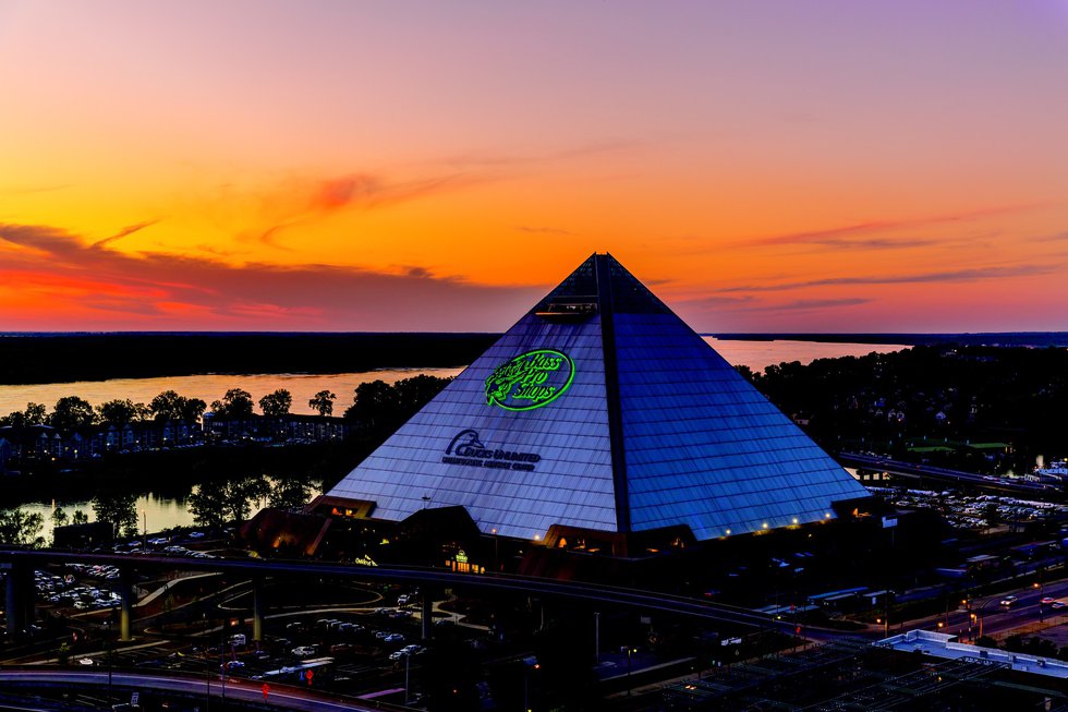 Bass Pro Shops At The Pyramid Memphis Magazine